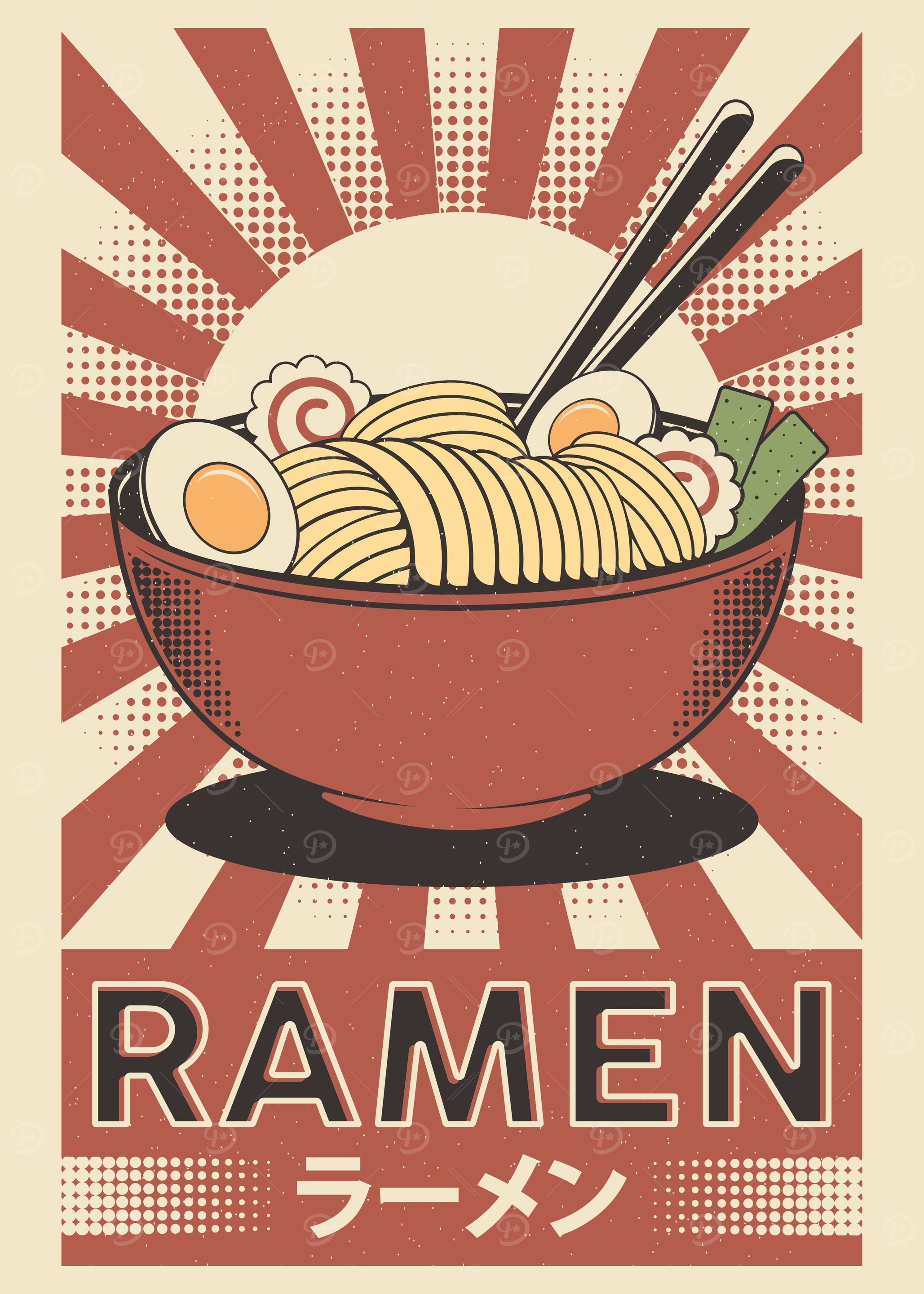 Ramen Poster Vintage