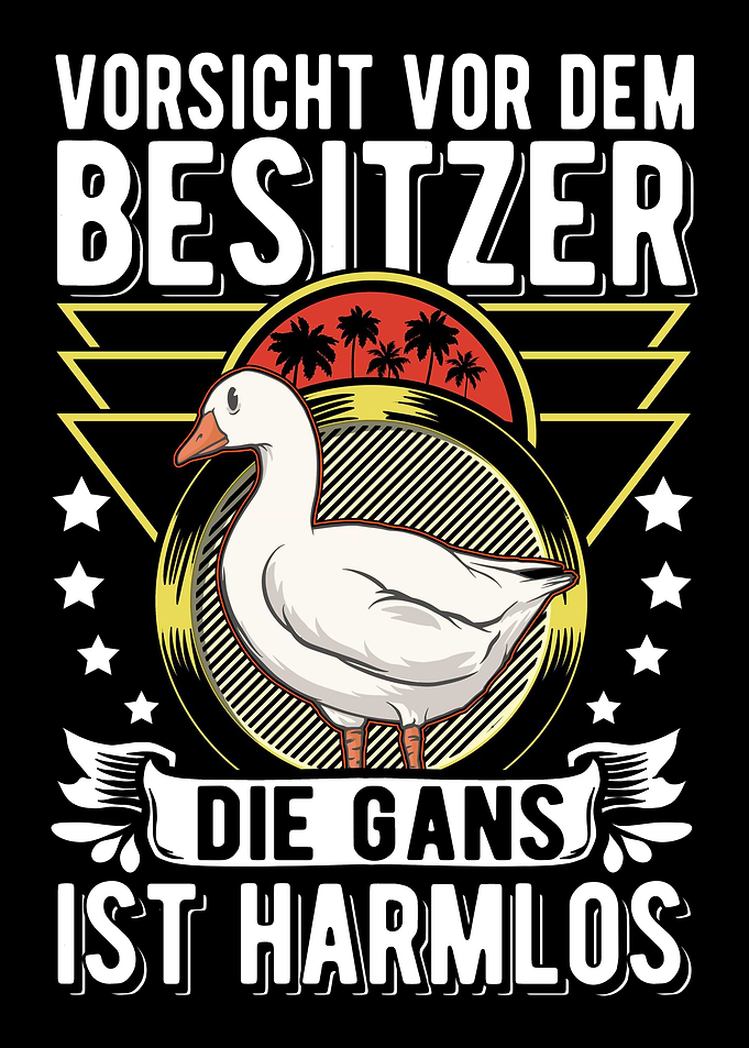 Gnse Besitzer Gans Gnsez
