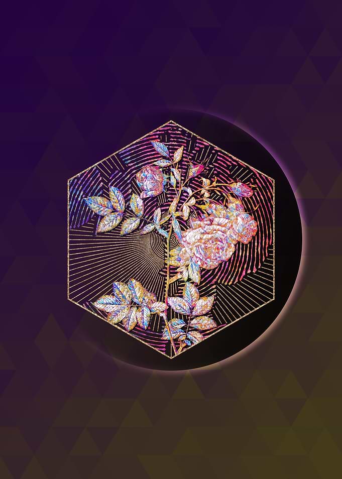 Turnip Roses Floral Mosaic
