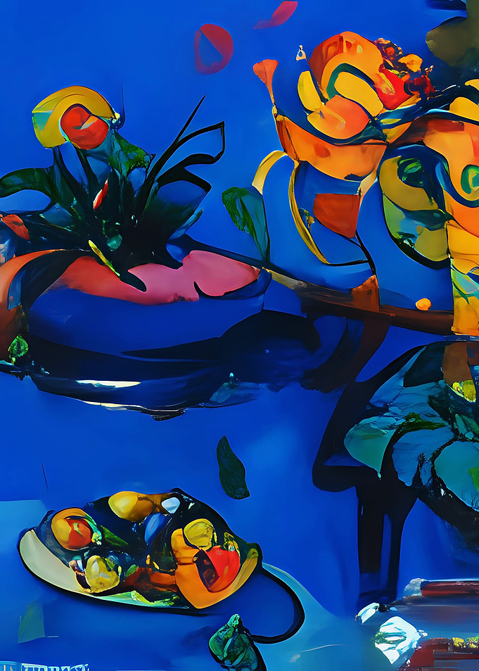 Blue Still Life