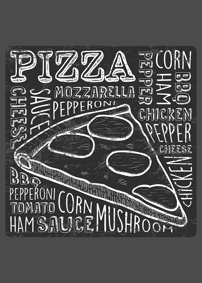 Pizza Vintage Poster