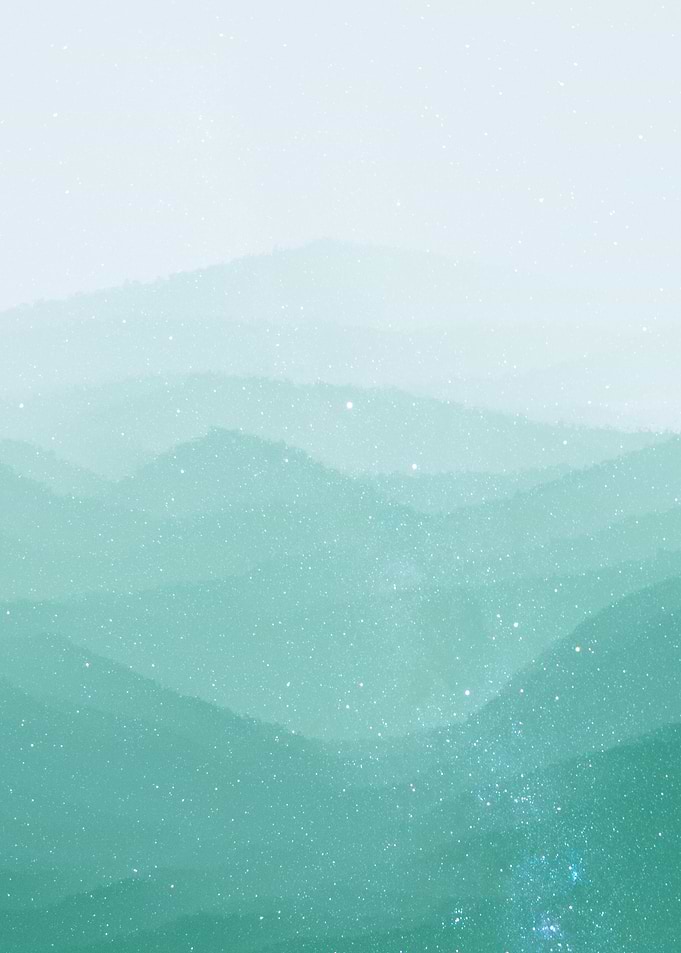Beautiful green mountain