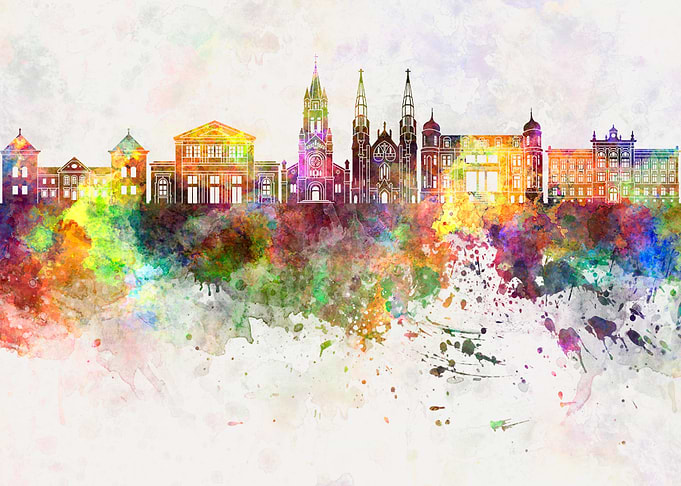 Sosnowiec skyline