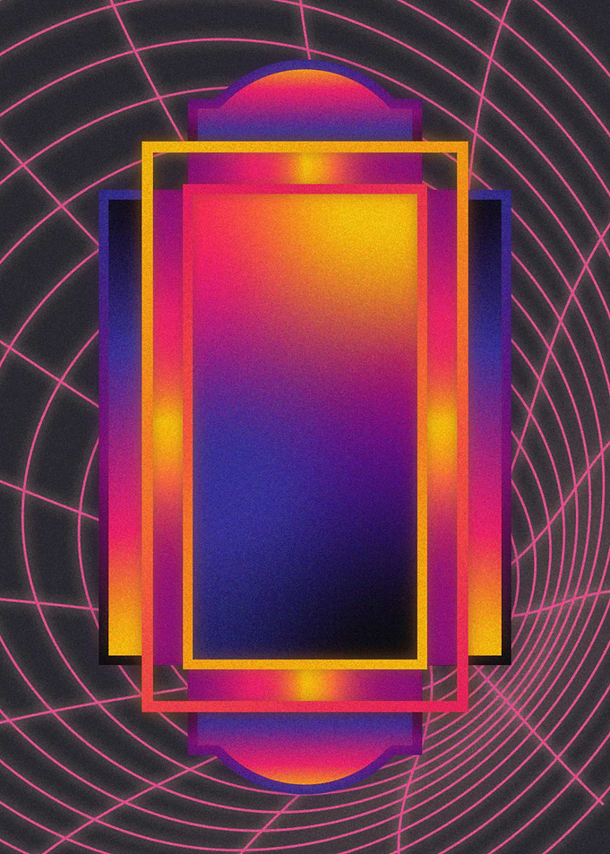 Vaporwave Travel