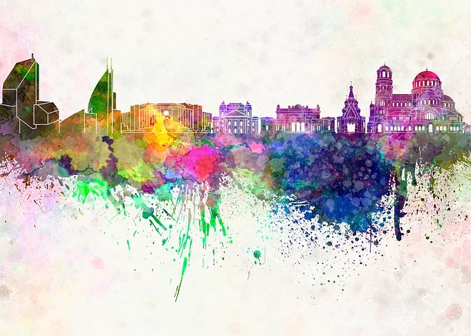 Sofia skyline