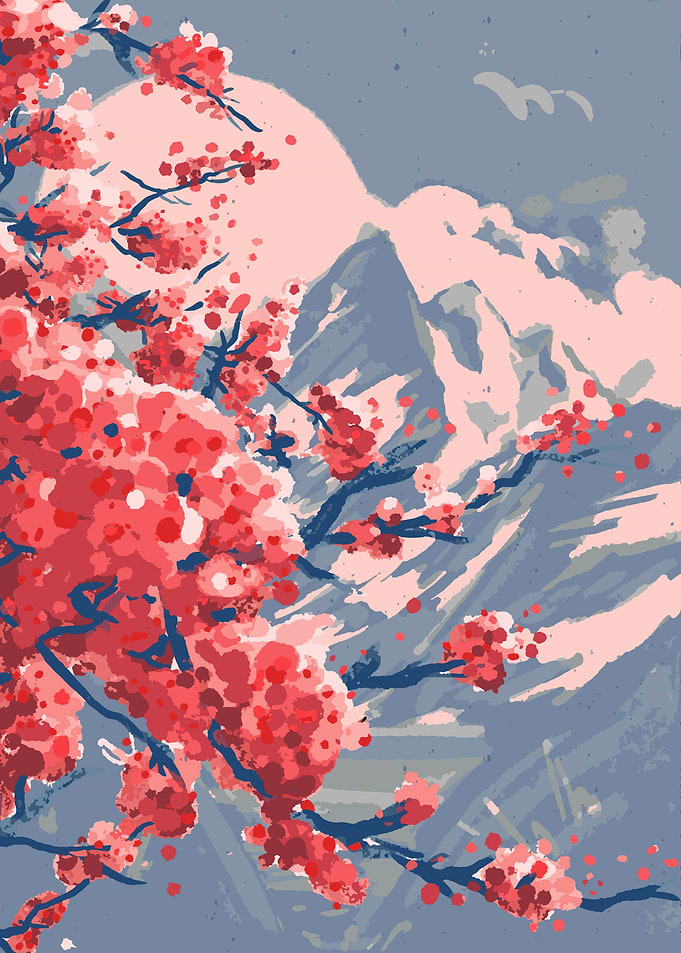 Cherry blossoms Tree