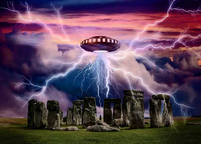 Space Ship UFO Planet