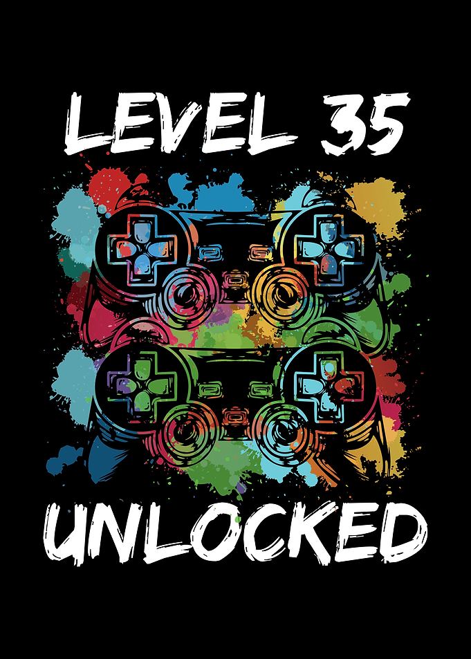 35 birthday gamer level