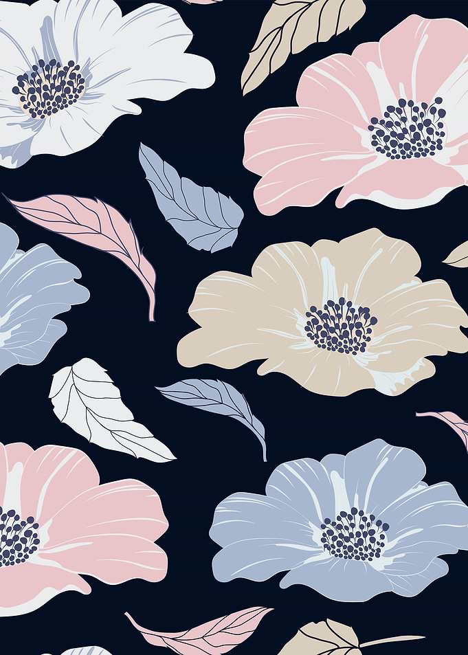 Abstract Flower Pattern 03