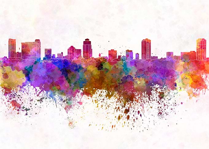 St Petersburg FL skyline
