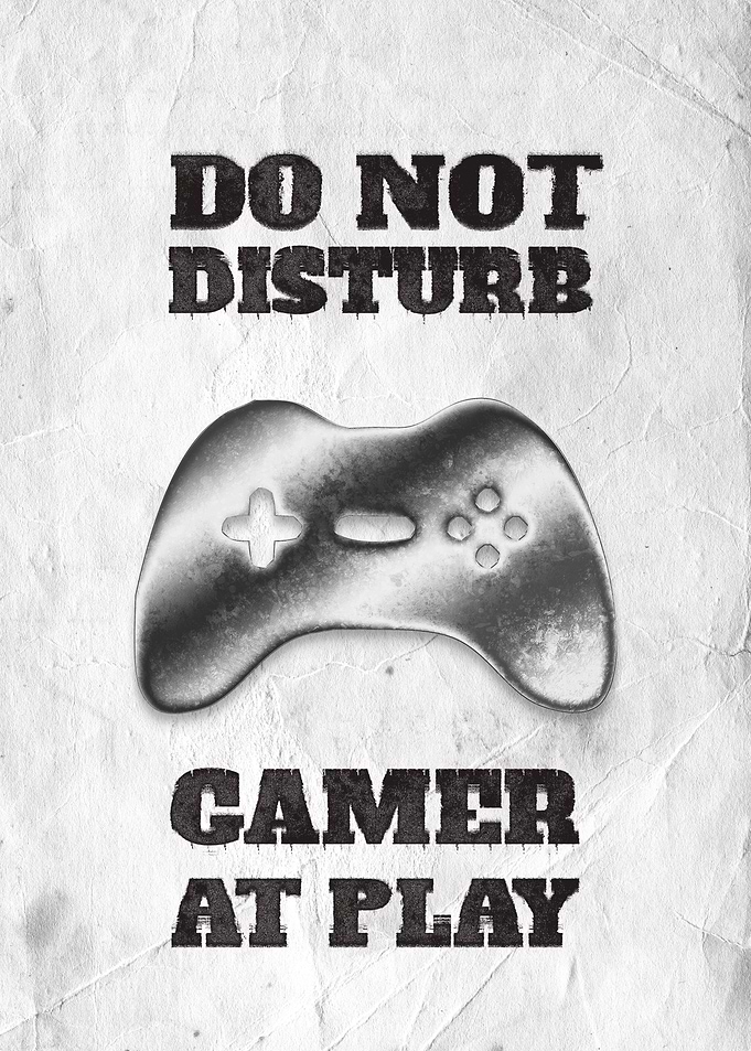Gamer at Play