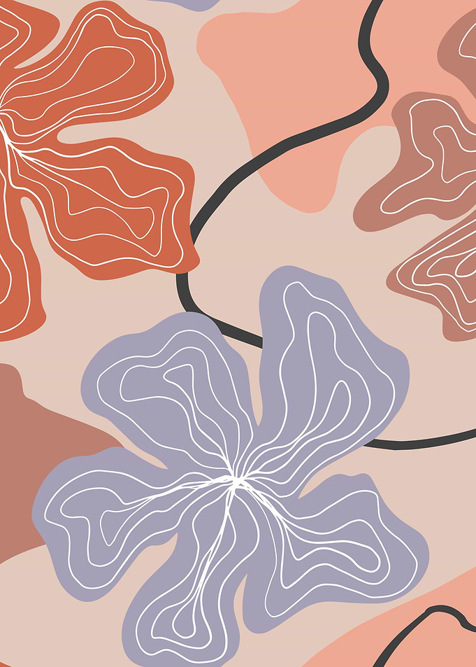 Abstract Flower Pattern 19