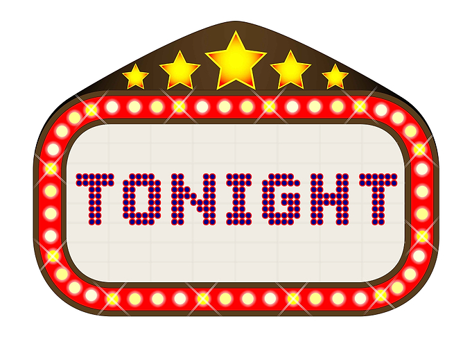 Tonight Movie Theatre Marq