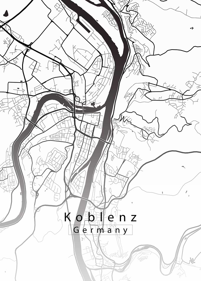 Koblenz City Map