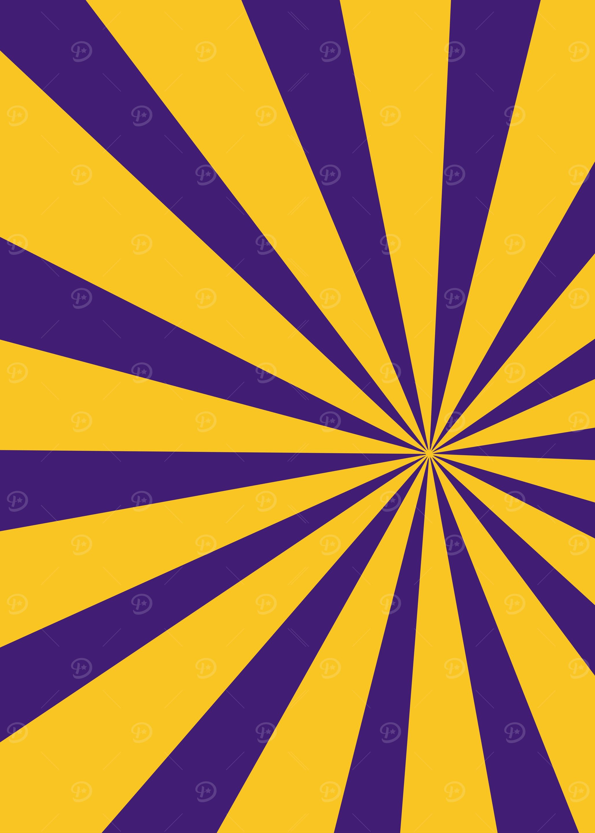 Retro Sun Rays Pattern 09