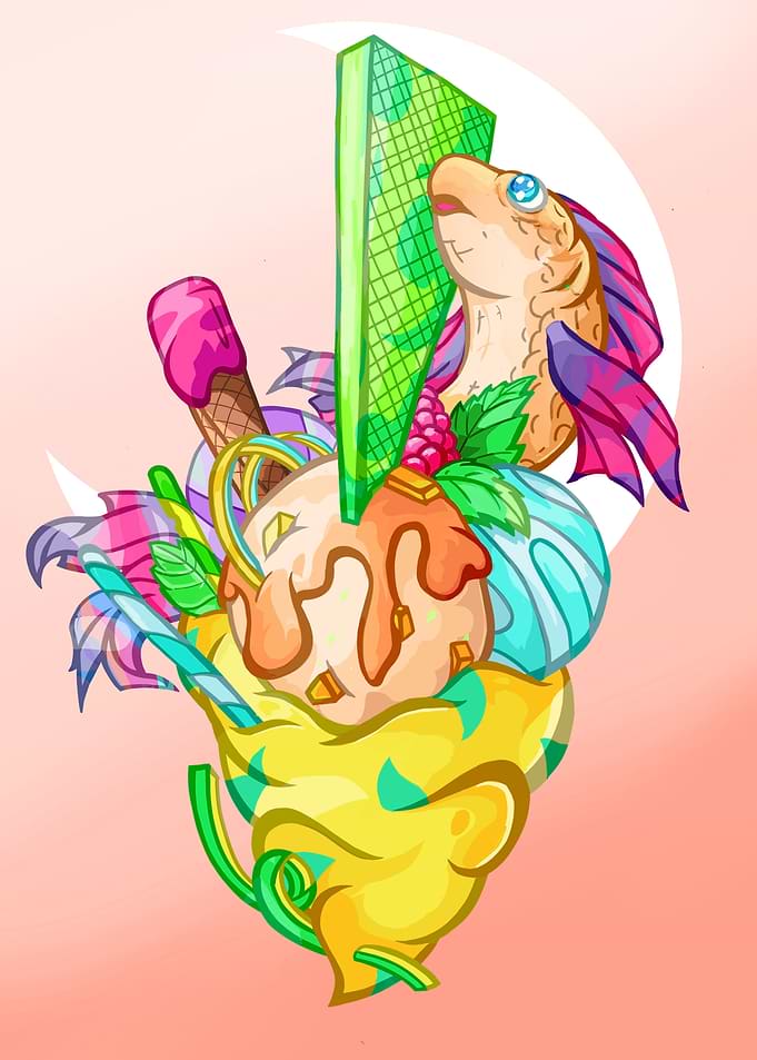 Ice cream fishhyyy