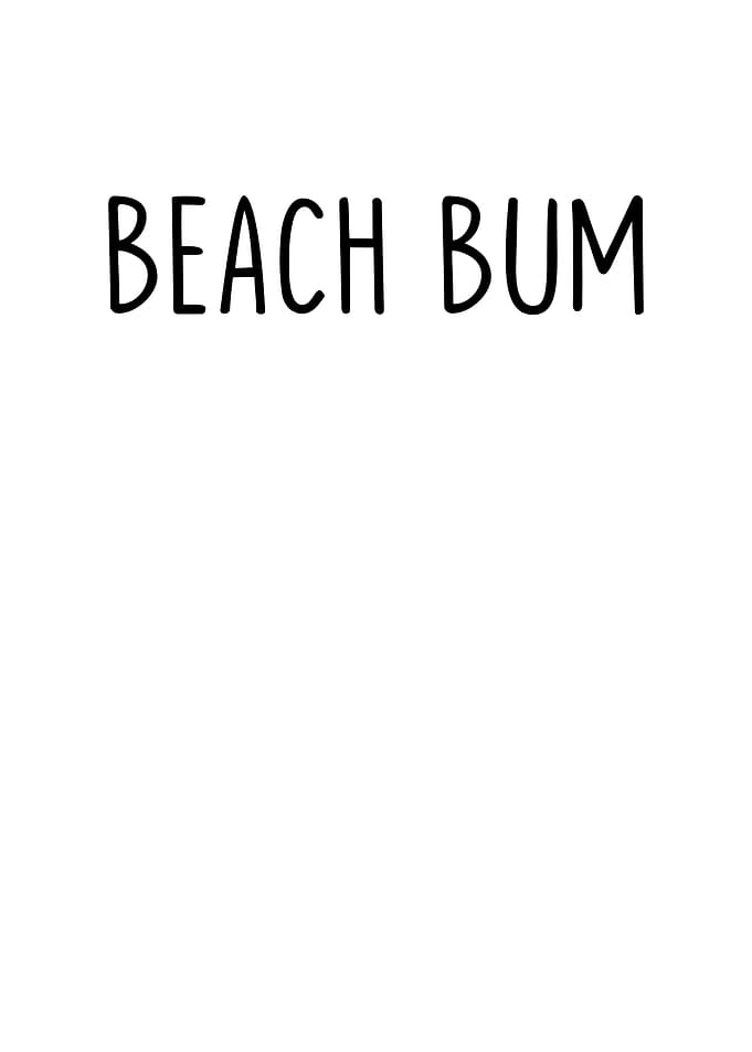 Beach Bum