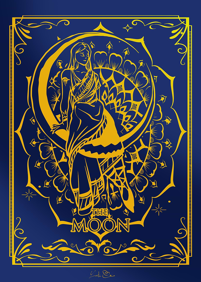 Tarot Deck The MOON