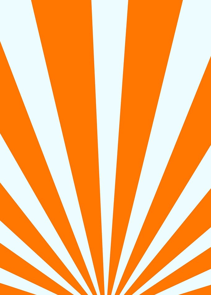 Retro Sun Rays Pattern 08