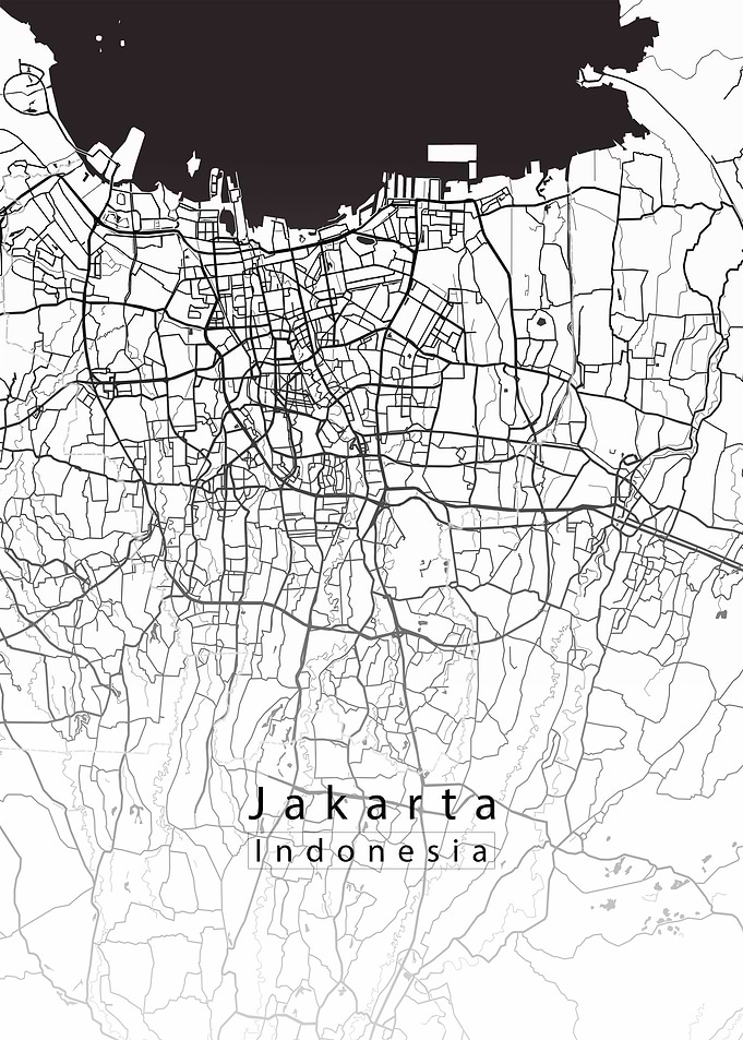 Jakarta City Map
