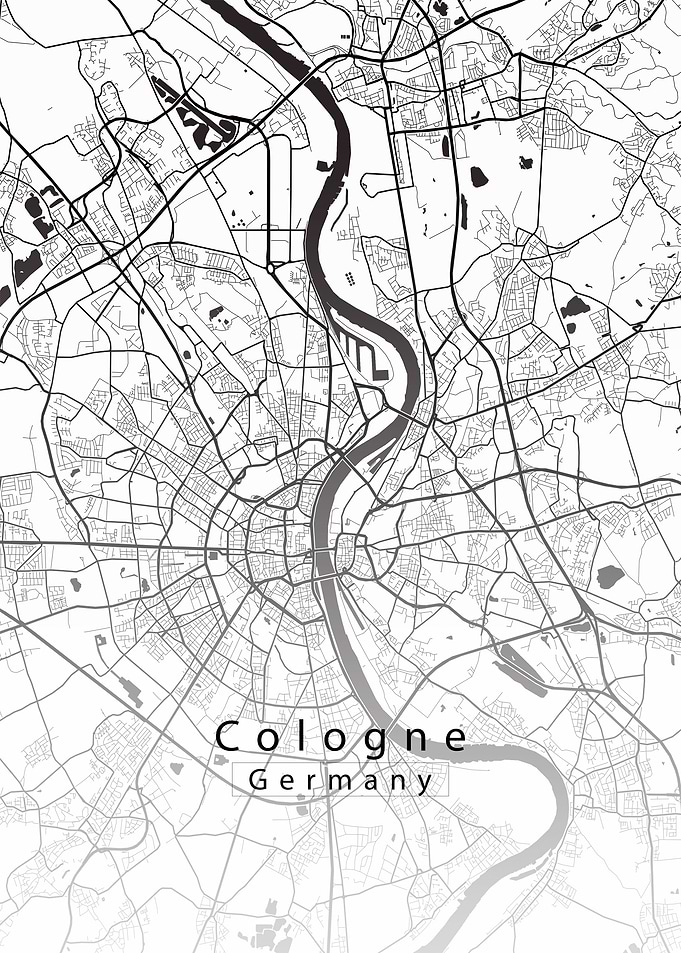 Cologne City Map