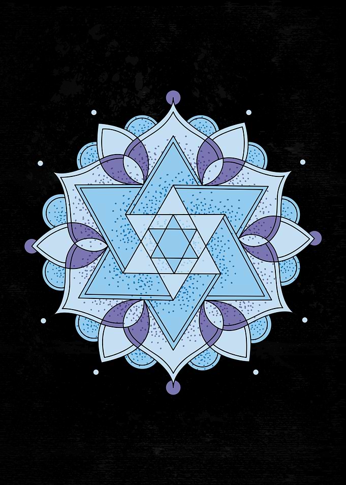 Star of David Mandala