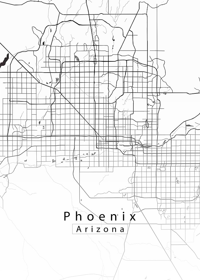 Phoenix City Map