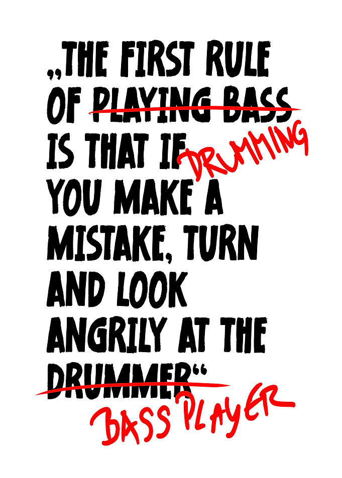 The First Rule Of Drumming