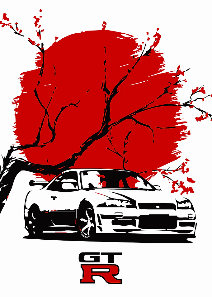 Nissan Skyline GTR R 34