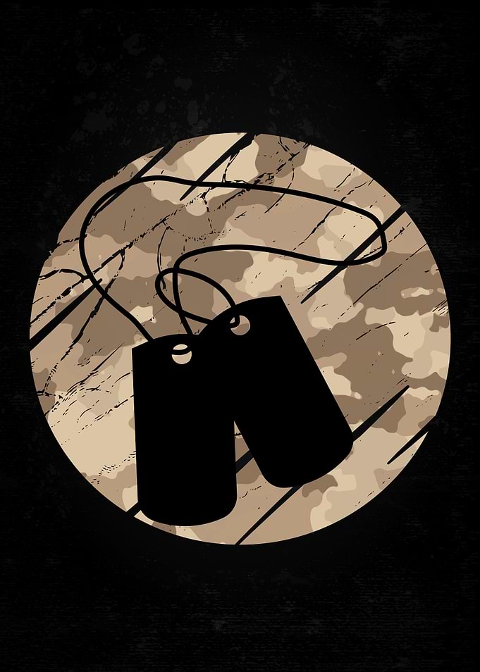Military Dog Tag