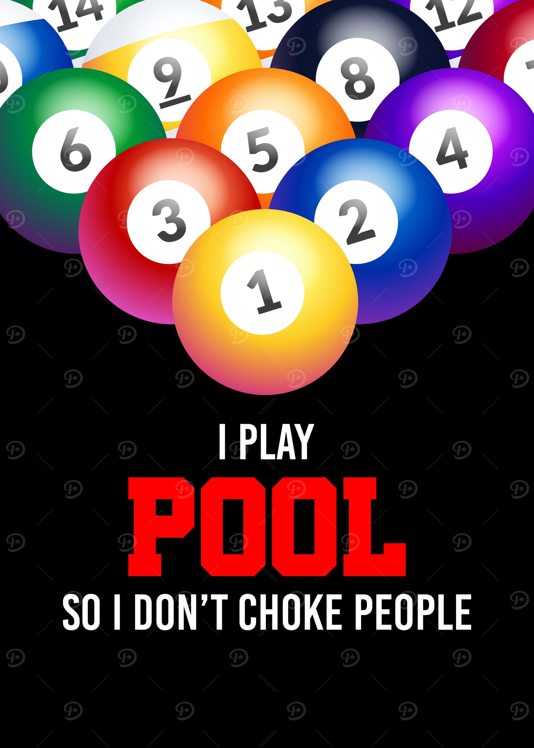 Pool Billiard Wall Decor