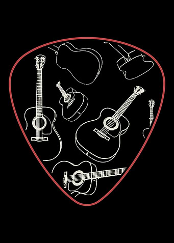 Guitar Pick Guitarist