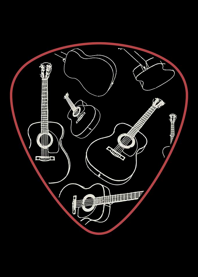 Guitar Pick Guitarist