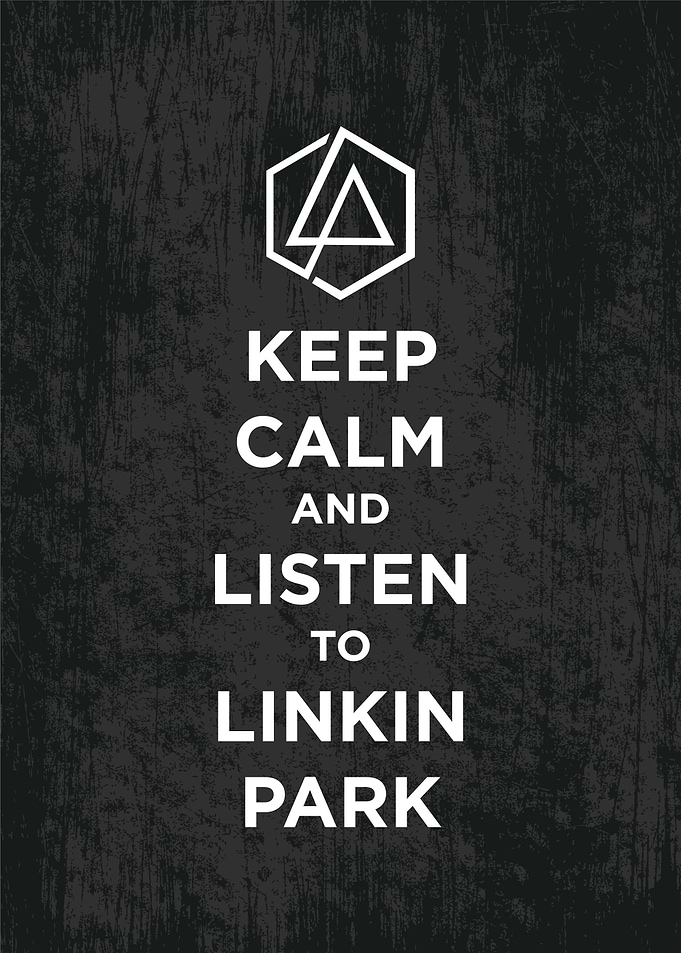keep calm music poster