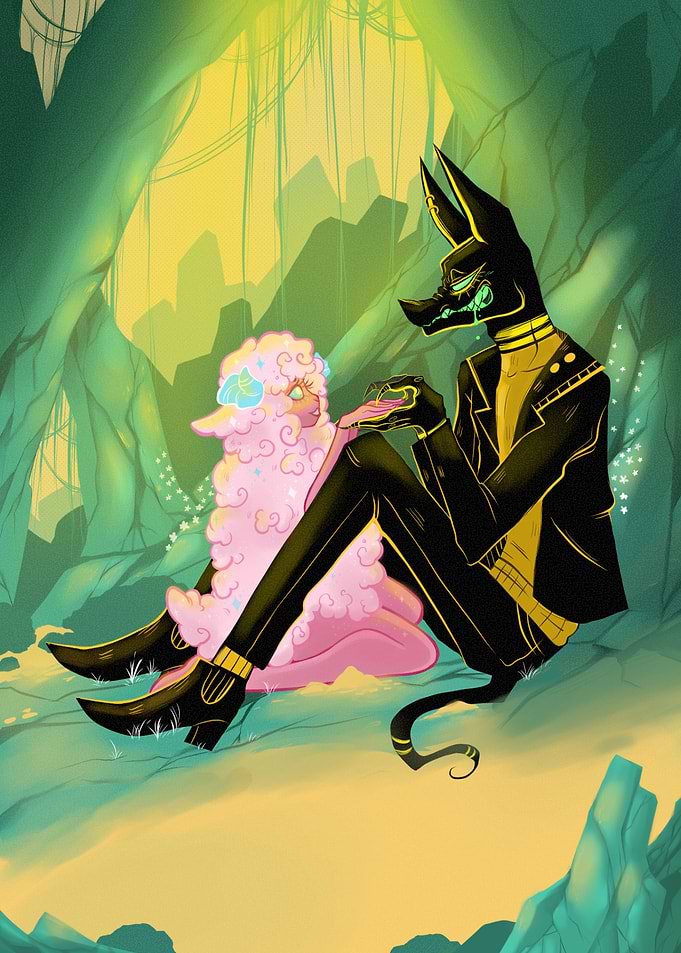 Hound in love