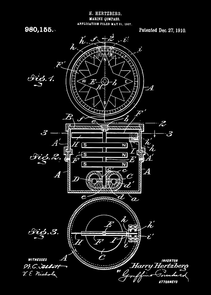 Marine Compass Patent
