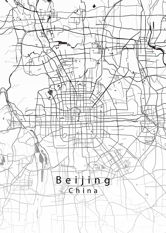 Beijing City Map