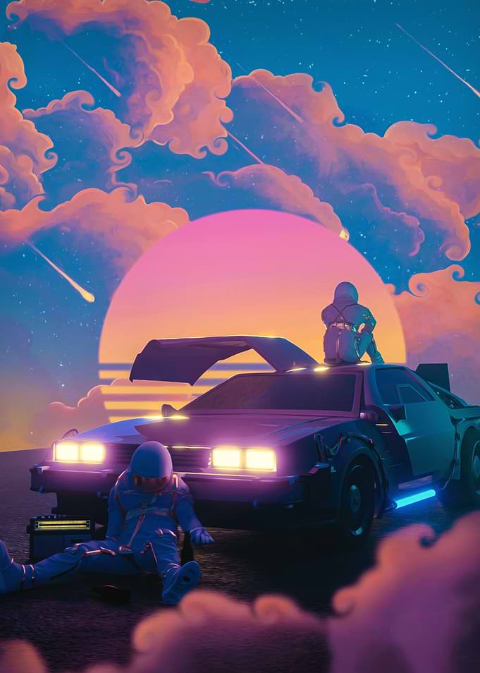 Through time