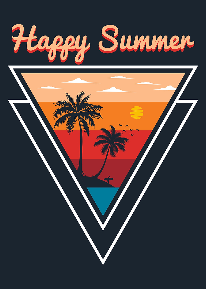 Happy Summer Art