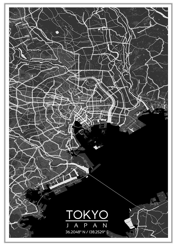 Tokyo Street Map