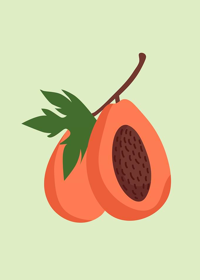 Papaya food and kitchen