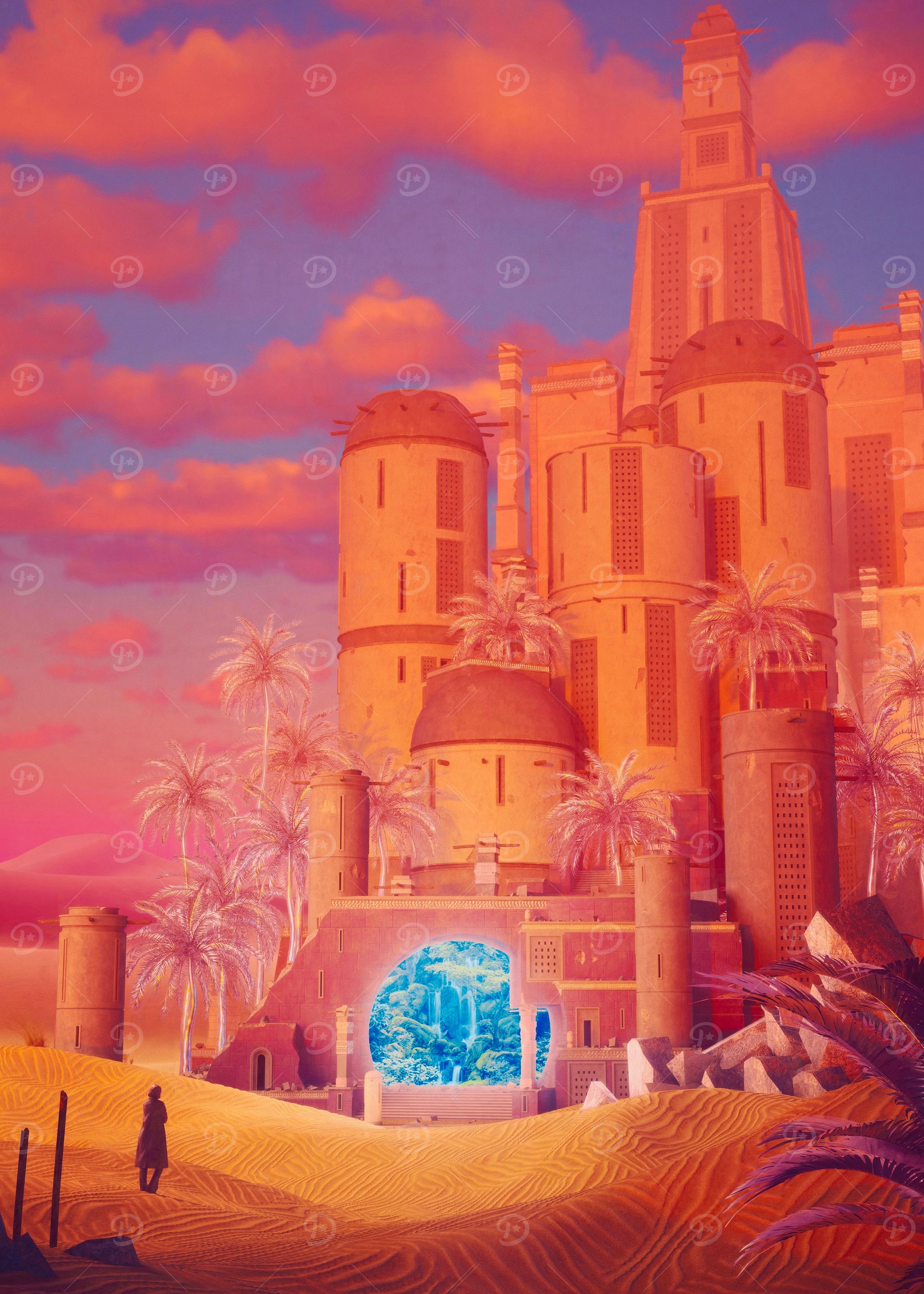 Temple of Platinum Palms