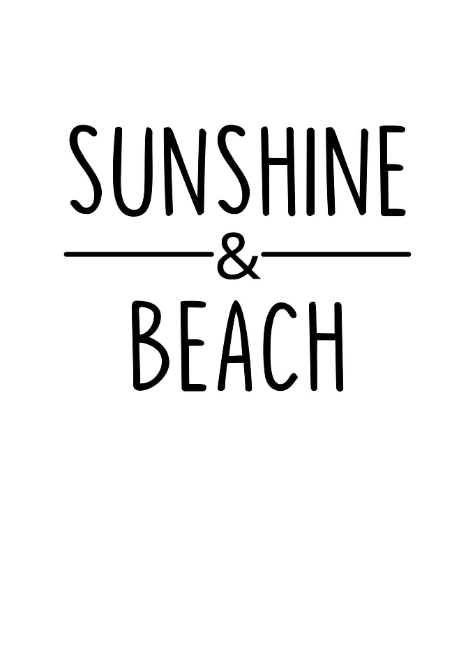 Sunshine And Beach