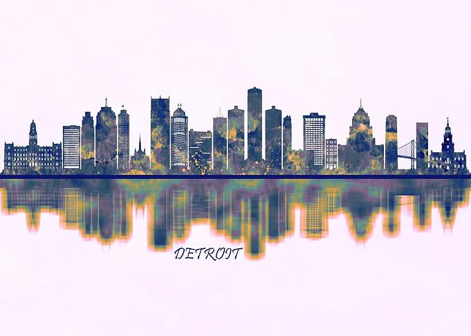 Detroit Skyline