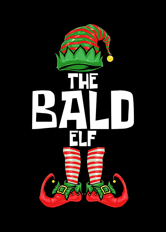 Christmas Bald Elf