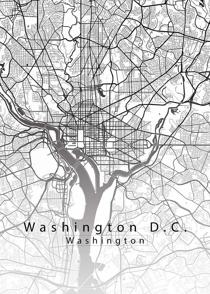 Washington City Map