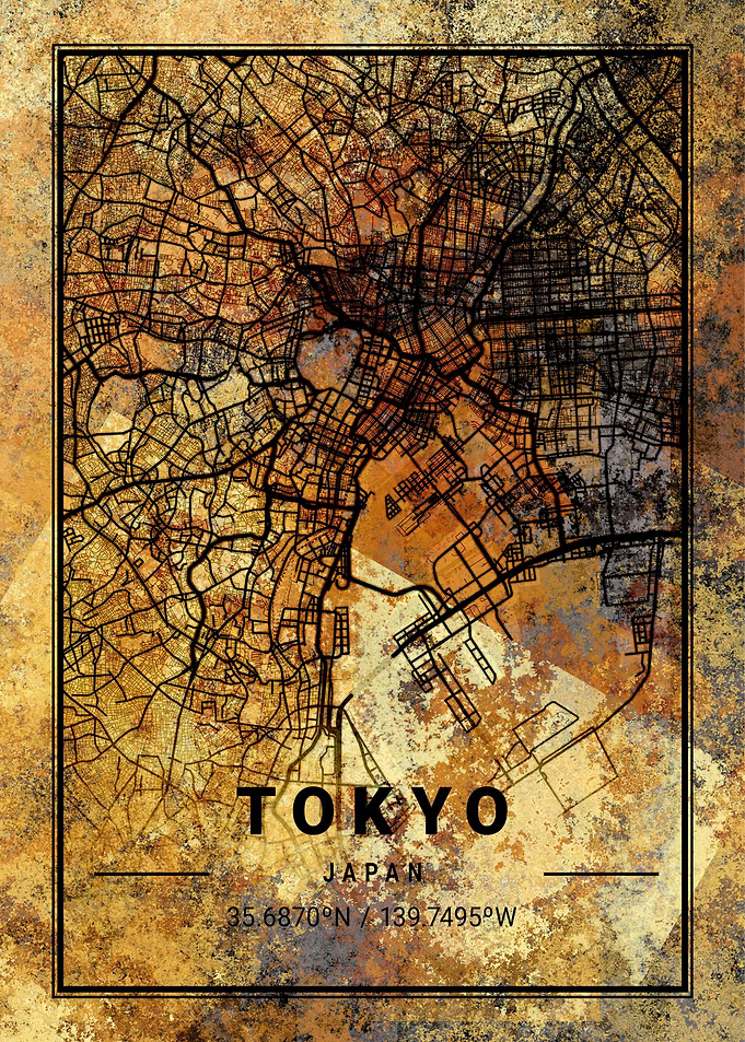 Tokyo Japan Map