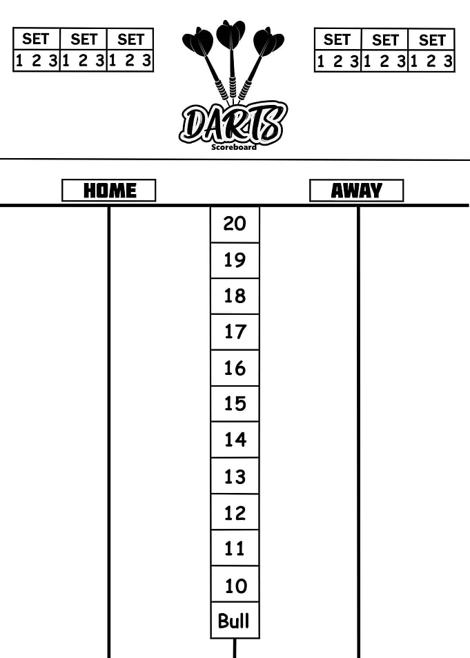 Darts Scoreboard