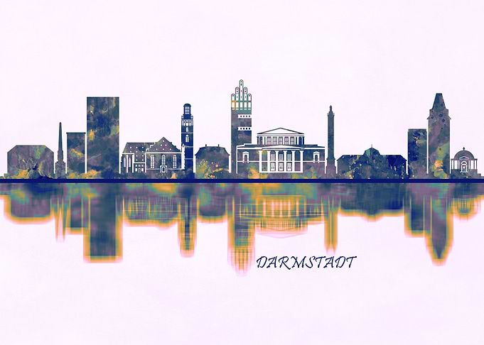 Darmstadt Skyline