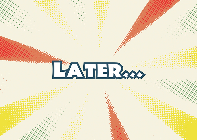 Time card later ellipsis